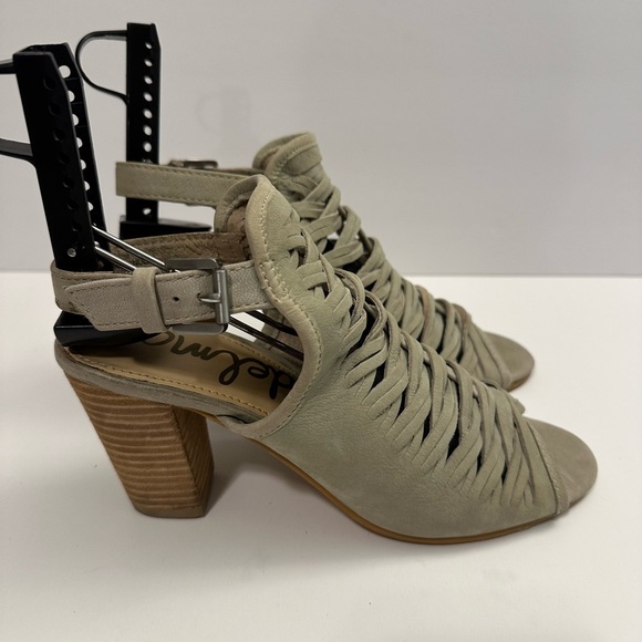 Sam Edelman Holly Slingback Leather Sandal Size 8 - Picture 1 of 12